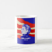 Hillary Clinton 2016 Kaffeetasse (Mittel)