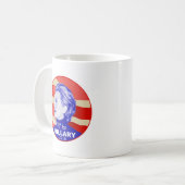 Hillary Clinton 2016 Kaffeetasse (Vorderseite Links)