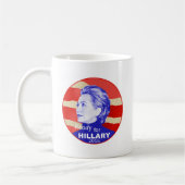 Hillary Clinton 2016 Kaffeetasse (Links)