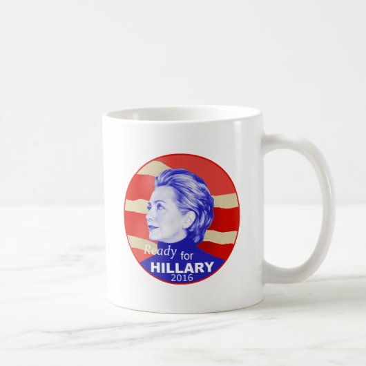Hillary Clinton 2016 Kaffeetasse (Rechts)