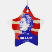 Hillary Clinton 2016 Keramikornament (Rechts)