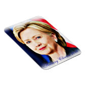 Hillary Clinton 2016 Magnet (Rechte Seite)