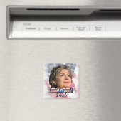 Hillary Clinton 2016 Magnet (In Situ (Geschirrspüler))