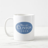 HILLARY CLINTON 2016 OVALESQUE - .PNG KAFFEETASSE (Links)