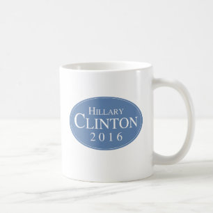 HILLARY CLINTON 2016 OVALESQUE - .PNG KAFFEETASSE