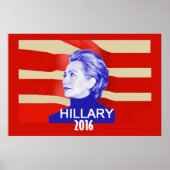 Hillary Clinton 2016 Poster (Vorne)