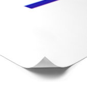 Hillary Clinton 2016 Poster (Ecke)