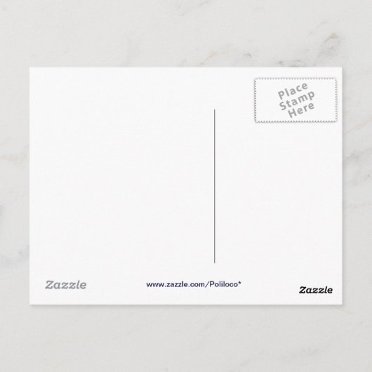 Hillary Clinton 2016 Postkarte (Rückseite)