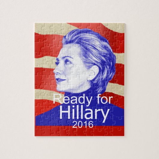 Hillary Clinton 2016 Puzzle (Vertikal)