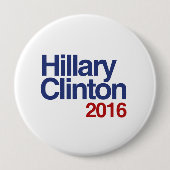 HILLARY CLINTON 2016 SIMPLE.png Button (Vorderseite)