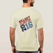 HILLARY CLINTON 2016 SWAY.png T-Shirt (Rückseite)