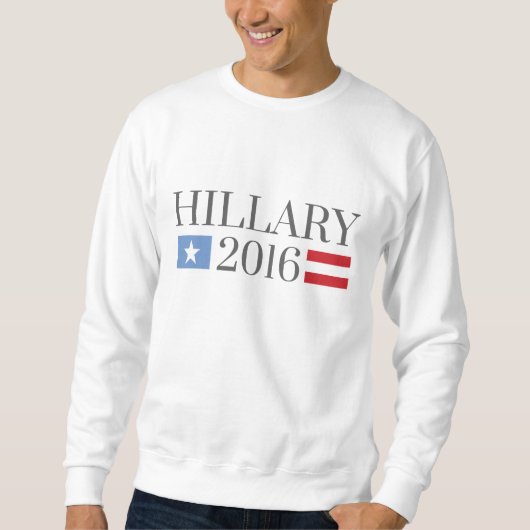 Hillary Clinton 2016 Sweatshirt (Vorderseite)