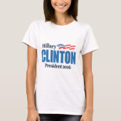 Hillary Clinton 2016 T-Shirt (Vorderseite)