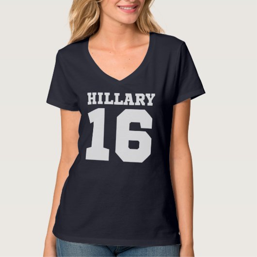 Hillary Clinton 2016 T-Shirt (Vorderseite)