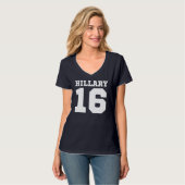 Hillary Clinton 2016 T-Shirt (Vorderseite Vollansicht)