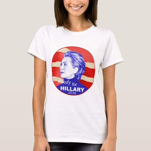 Hillary Clinton 2016 T-Shirt (Vorderseite)