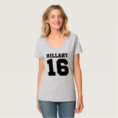 Hillary Clinton 2016 T-Shirt (Vorderseite Vollansicht)