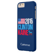 Hillary Clinton 2016 Tim Kaine Case-Mate iPhone Hülle (Rückseite Links)