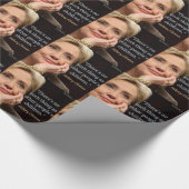 Hillary Clinton & All Children Zitat Geschenkpapier (Ecke)