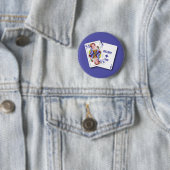 Hillary Clinton als Blackjack-Karten für Button (Beispiel)