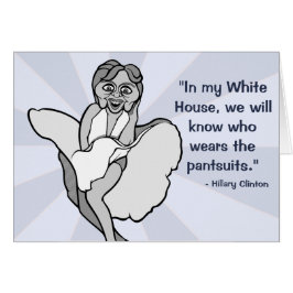 Hillary Clinton als Marilyn Monroe