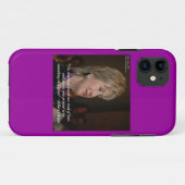 Hillary Clinton Angry Amerikaner zitieren iPhone5 Case-Mate iPhone Hülle (Rückseite (Horizontal))