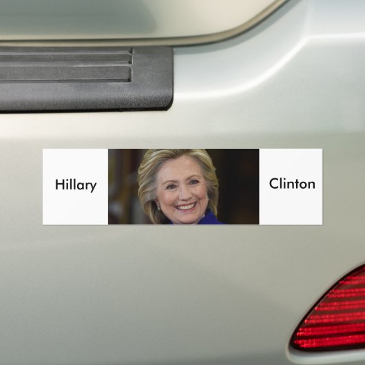 Hillary Clinton Autoaufkleber (Auf Auto)