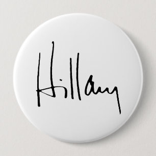 HILLARY CLINTON AUTOGRAPH.png Button