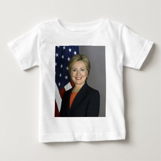 Hillary Clinton Baby T-shirt (Vorderseite)