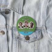 Hillary Clinton, Barack Obama u. John Kennedy Button (Beispiel)