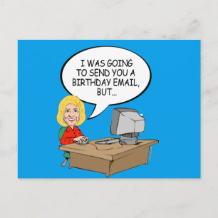 Hillary Clinton Begrüßung - E-Mail Geburtstag Postkarte