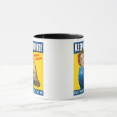 Hillary Clinton Behalte Kämpfe Tasse (Zentrum)