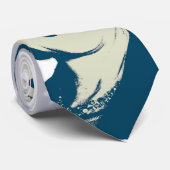 HILLARY CLINTON BLAUES HEAD.png Krawatte (Gerollt)