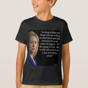 Hillary Clinton Bluthochdruck Zitat T-Shirt