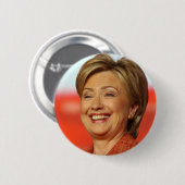 Hillary Clinton Button (Vorne & Hinten)
