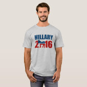 HILLARY CLINTON DEMOKRAT 2016.png T-Shirt (Vorne ganz)
