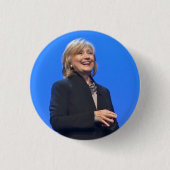 Hillary Clinton der Meister - Knöpfe Button (Vorderseite)