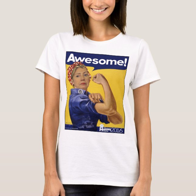 Hillary Clinton fantastisch! T-Shirt (Vorderseite)