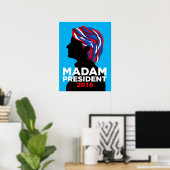 Hillary Clinton Frau Präsidentin Poster 2016 (M) (Heimbüro)