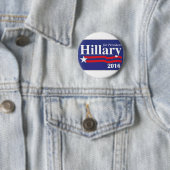 Hillary Clinton für Button Präsidenten-2016 Knopf (Beispiel)