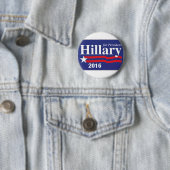 Hillary Clinton für Button Präsidenten-2016 Knopf (Beispiel)