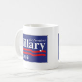 Hillary Clinton für die Tasse des Kaffees 2016 (Vorderseite Links)