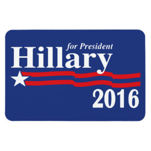 Hillary Clinton für Magneten Präsidenten-2016 Magnet
