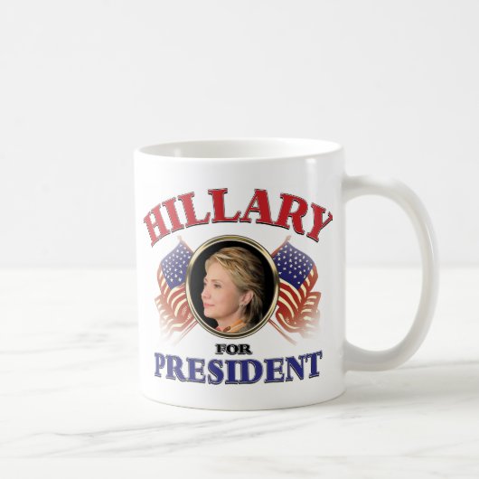 Hillary Clinton für Präsident 2016 Kaffeetasse (Rechts)