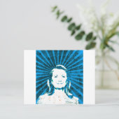 Hillary Clinton für Präsident 2016 Postkarte (Stehend Vorderseite)