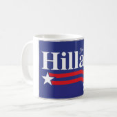 Hillary Clinton für Präsidenten 2016 Kaffeetasse (Vorderseite Links)