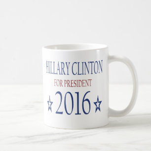 Hillary Clinton für Präsidenten 2016 Kaffeetasse