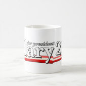 Hillary Clinton für Präsidenten 2016 Kaffeetasse (Mittel)