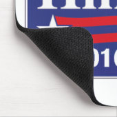 Hillary Clinton für Präsidenten 2016 Mousepad (Ecke)