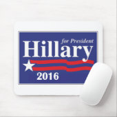 Hillary Clinton für Präsidenten 2016 Mousepad (Mit Mouse)